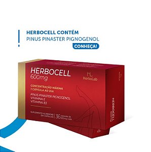HERBOCELL - PINUS PINASTER PIGNOGENOL + VITAMINAS E + B3.
