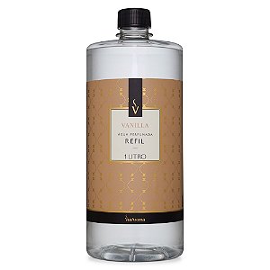 Refil Agua Perfumada Vanilla Tecidos Roupas Lençol 1l Via Aroma