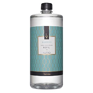 Refil Agua Perfumada Bamboo Tecidos Roupas Lençol 1l Via Aroma