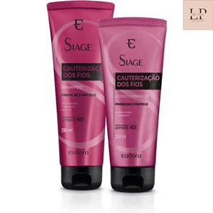 Kit Shamp/Condic SIAGE Cauterização dos Fios