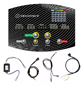 Novo Kit Painel Esteira Movement Lx 160 G3 Completo