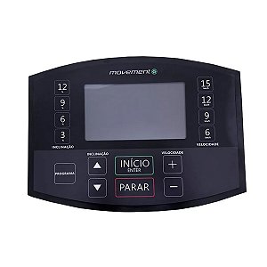 Painel Esteira Movement Rt 250 G2 Original Tft 7 (Usado)