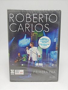 Dvd + Cd Roberto Carlos - Primeira Fila - Original Novo