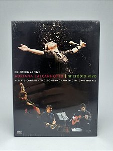 Dvd Adriana Calcanhotto, Micróbio Vivo - Original