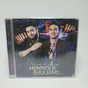 Cd Henrique E Juliano - Novas Histórias Original Lacrado