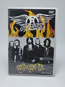Dvd  Aerosmith - Live In Concert Original Lacrado