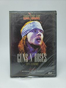 Dvd Guns N´ Roses - Live Dangerous Rock Hology Original Lacc