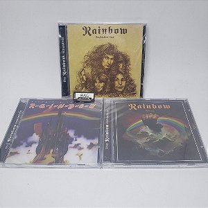 Kit 3cds Rainbow - Rising + Ritchie Blackmores + Long Live