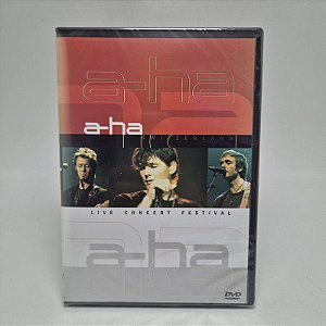 Dvd A-ha - Live Concert Festival Lacrado