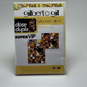 Dvd+cd Gilberto Gil Dose Dupla São João Ao Vivo! Original