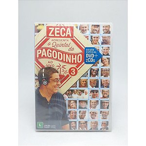 Dvd+2cds Zeca Pagodinho, O Quintal Do Pagodinho Ao Vivo