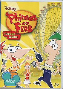 Phineas E Ferb Dvd A Confusão Do Verão Novo Original Lacrado