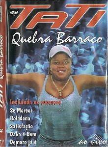 Dvd Tati Quebra Barraco - Ao Vivo