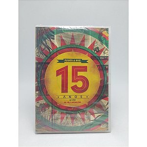 Dvd Planta & Raiz, 15 Anos Ao Vivo Na Vila Madalena