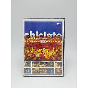 Dvd Chiclete Com Banana, Banana No Cacho Ao Vivo - Original