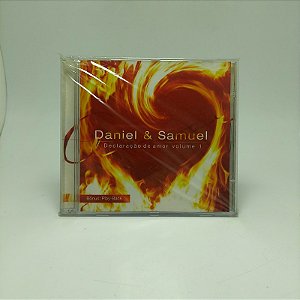 Cd Daniel & Samuel - Declaracao De Amor Vo.1 + Play-back