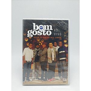 Dvd Bom Gosto, Deixa Eu Cantar Meu Samba Ao Vivo - Original