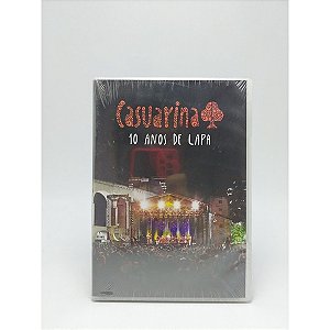 Dvd Casuarina, 10 Anos De Lapa - Original Lacrado