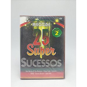Dvd Reggae, 25 Super Sucessos - Original Lacrado