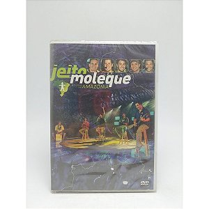 Dvd Jeito Moleque, Ao Vivo Na Amazonia - Original Lacrado