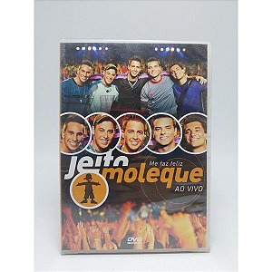 Dvd Jeito Moleque, Me Faz Feliz Ao Vivo - Original Lacrado