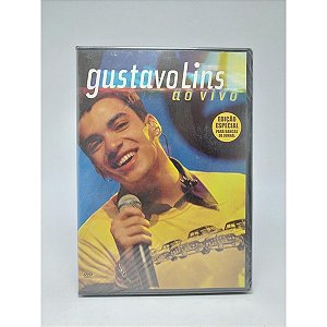 Dvd Gustavo Lins, Ao Vivo - Original Lacrado