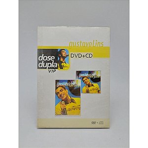 Dvd+cd Gustavo Lins, Dose Dupla Vip - Original Lacrado