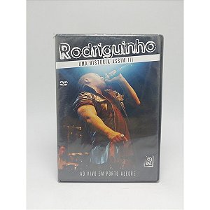 Dvd Rodriguinho, Uma Historia Assim 3 - Original Lacrado