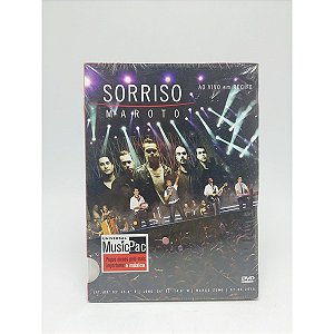 Dvd Sorriso Maroto, Ao Vivo Em Recife - Original ( Digipack)