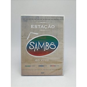 Dvd Sambo, Estacao Ao Vivo - Original  Lacrado