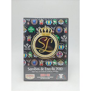 Dvd+cd Sambas De Enredo 2010 - Original Lacrado