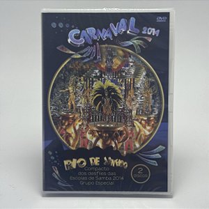 2 DVDs Carnaval 2014 Rio de Janeiro