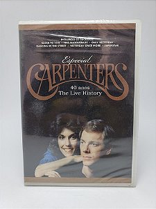 Dvd The Carpenters - 40 Anos The Live History
