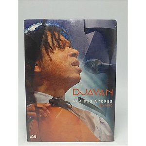 Dvd Djavan, Rua Dos Amores Ao Vivo - Original E Lacrado
