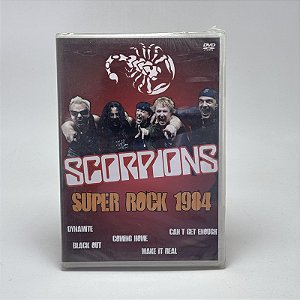 Dvd Scorpions - Super Rock 1984