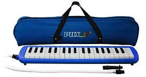 ESCALETA 32 TECLAS C/ CASE AZUL