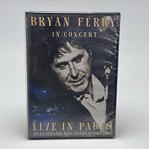 Dvd Bryan Ferry - In Concert Live in Paris 2000