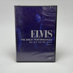 Dvd Elvis - The Great Performances The Man And The Music