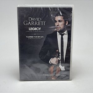 Dvd David Garrett - Legacy Live in Baden - Baden