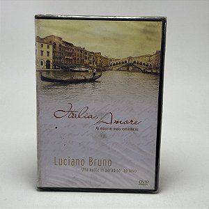 Dvd Luciano Bruno - Itália, Amore Músicas Românticas