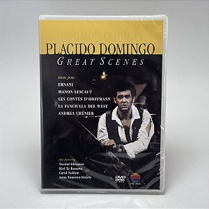 Dvd Placido Domingo - Great Scenes