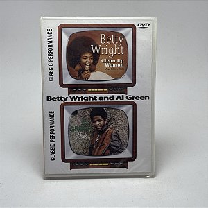 Dvd Betty Wright and Al Green - Classic Perfomance