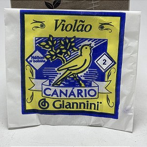2 SI CORDA AVULSA VIOLÃO AÇO GIANNINI