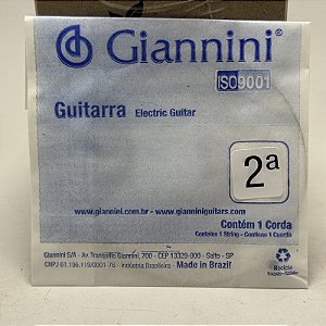 2 SI CORDA AVULSA GUITARRA GIANNINI
