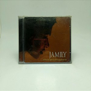 Cd Jamily - Alem Do Que Os Olhos Podem   Ve R