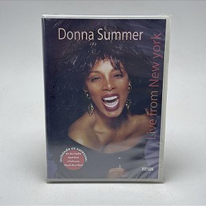Dvd Donna Summer - Live From New York