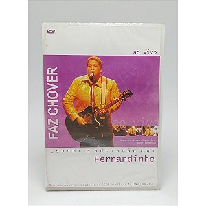 Dvd Fernandinho - Faz Chover Louvor e Adoração Com