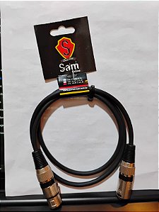 CABO SAM XLRM+XLRF 1MT