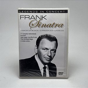 Dvd Frank Sinatra - A Magia da Música Legends in Concert