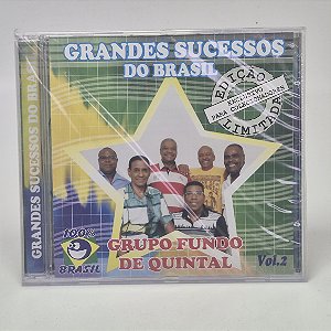 Cd Grupo Fundo de Quintal - Grandes Sucessos Do Brasil Vol.2